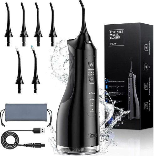 Water dental flosser pick - water,