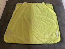 Horse Yellow Hi Viz Exercise Sheet Lightweight with fleece lining 4'6"