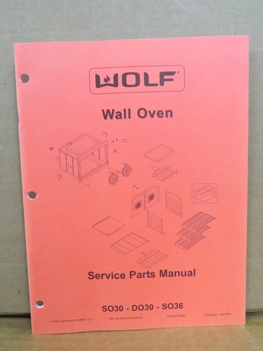 Wolf wall oven service - oven, parts