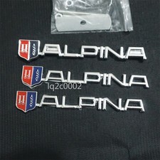 Chrome ALPINA Silver Metal