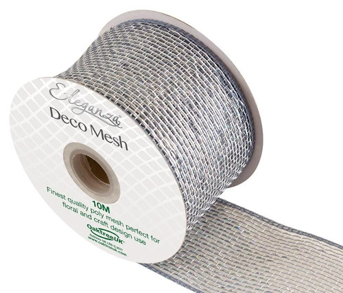 Eleganza silver deco mesh - deco,