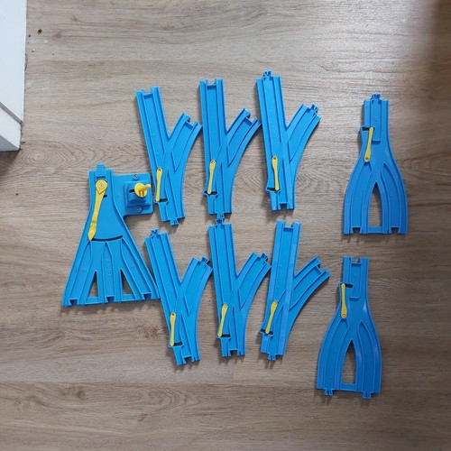 Tomy trackmaster blue - trackmaster, track