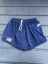 TEAM USA GK ELITE Gymnastics Leotard SHORTS Olympic USA MEN’S Blue SIZE: AM