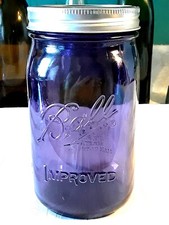 BALL MASON JAR Purple Amber