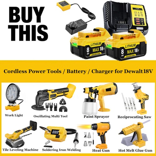 For dewalt 18v battery - for, /