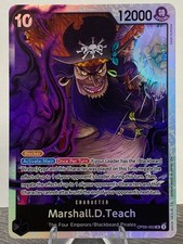 Marshall.D.Teach - OP09-093 Premium Booster -The Best- Vol. 2 Foil Holo