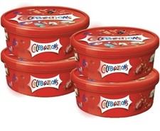 Celebrations Milk Chocolates Tub 500g (4 Pack) Celebrations Chocolate