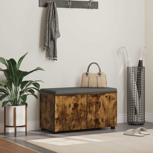 Hall bench smoked oak - smoked,