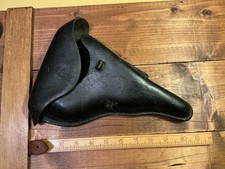 WW2 German FUQ 1942 Luger Leather Holster . Relic Spares .