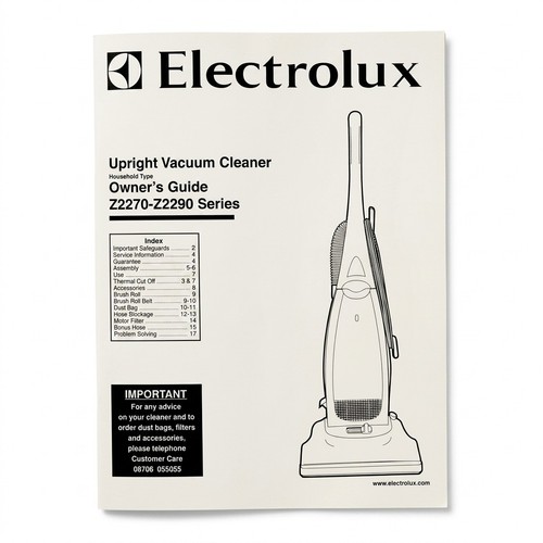 User manual for electrolux - user,