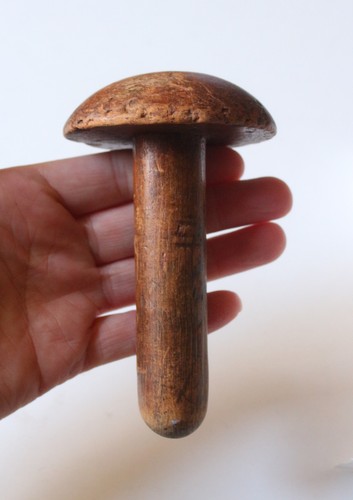 Vintage wooden darning sewing - vintage,
