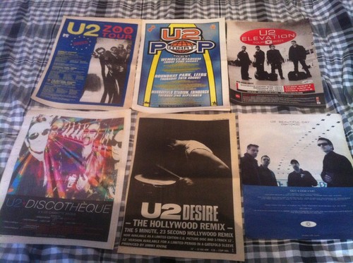 Original magazine advert - u2,