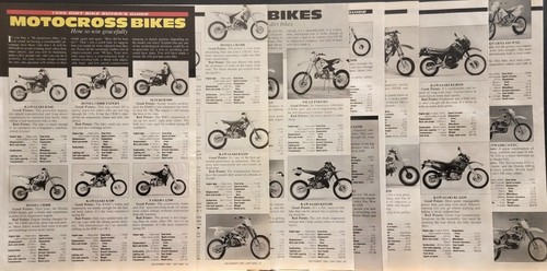 1996 motocross bikes - motocross,