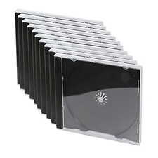 10 x CD DVD Disc Jewel Case