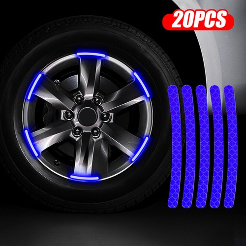 20pcs reflective blue car - 20pcs,