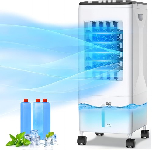 Evaporative air cooler - evaporative, white