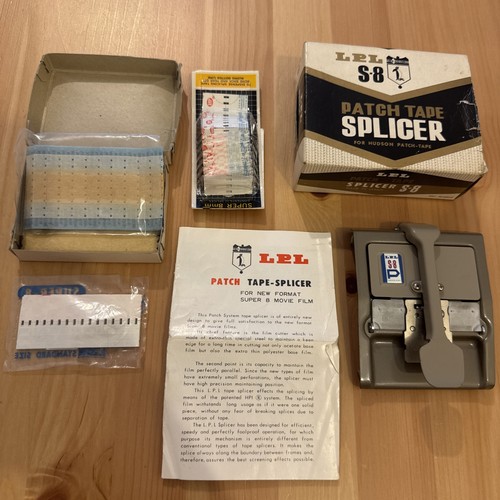 Vintage lpl patch tape - lpl, s-8