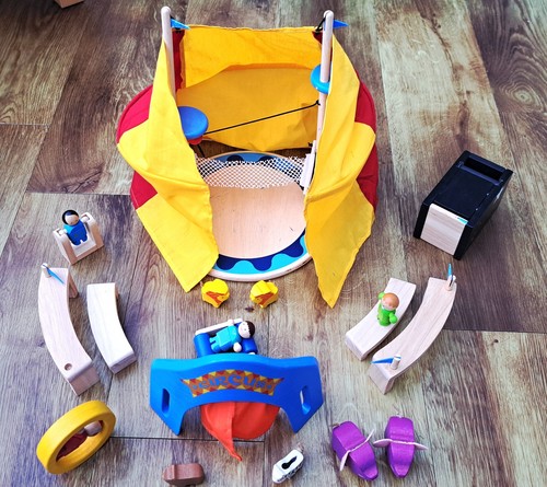 Plan toys wooden circus - toys,