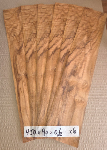 Olivewood veneer sheets - veneer,