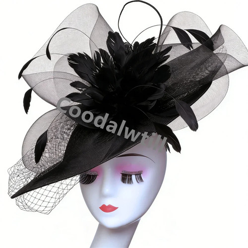 Pillbox fascinator women - pillbox,