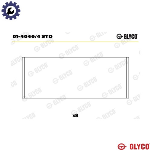 Connecting rod bearing - rod,
