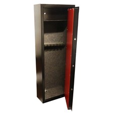 8 GUN CABINET WITH BUILT IN AMMUNITION SAFE SHOTGUN VAULT LOCKING BRAND NEW