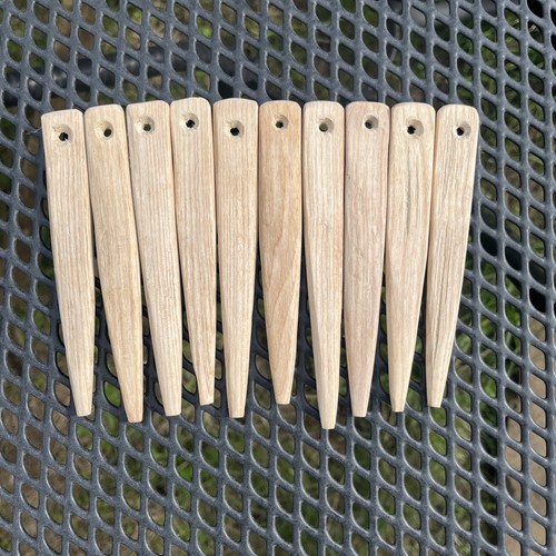 Hardwood purse net pegs - purse,