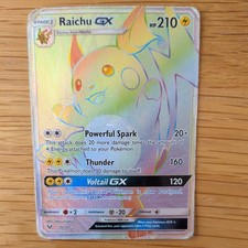 Raichu pokemon card - raichu,