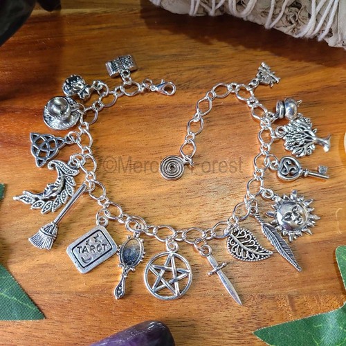 Witchcraft charm bracelet - charm,