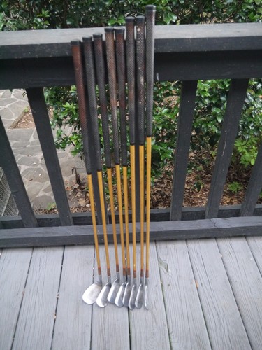 Club set antique - antique, wood