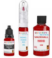 VAUXHALL 50B POWER RED PAINT