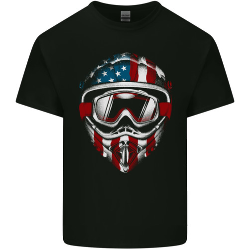 Usa motocross helmet - usa, dirt