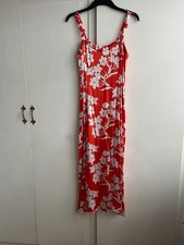 Zara Red and Ivory Satin