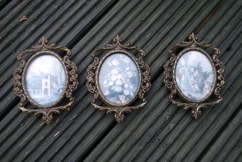 Vintage ornate italian - 3x,
