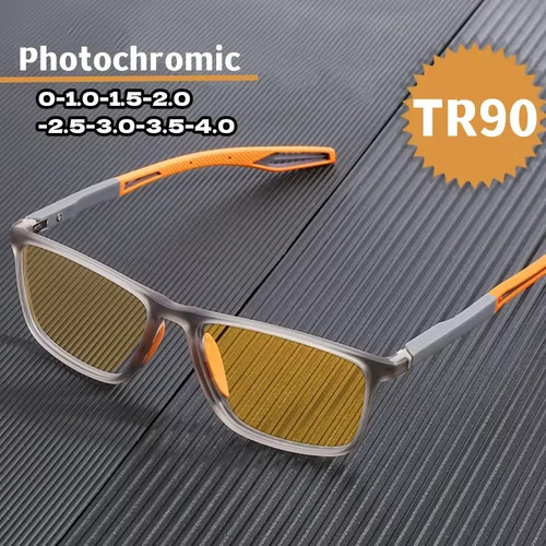 Photochromic myopia glasses - myopia,