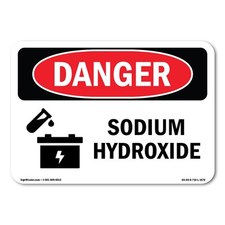 Sodium Hydroxide ANSI Danger