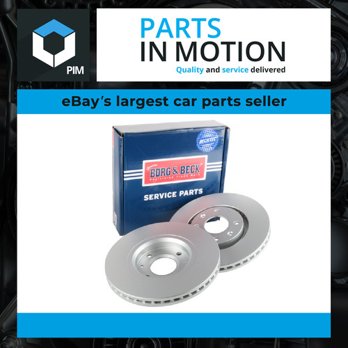 Brake discs pair vented - brake,
