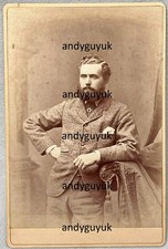 CABINET CARD NAMED WADHAM DIGGLE VANCOUVER HMS BOXER CANADA WESTBURY BRATTON