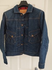Mister Freedom Rough Rider lined denim jacket c38