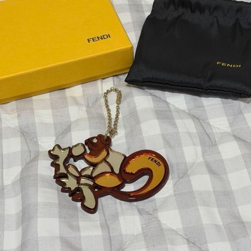 Fendi squirrel mirror - squirrel, plastic