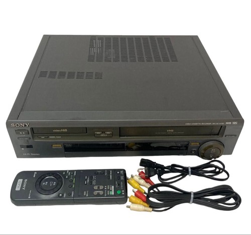 Sony hi8 8mm vhs vcr - wv-h3,