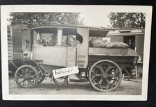 1942 Enfield J Manning Funfair Fairground Foden Steam Lorry Old Photo