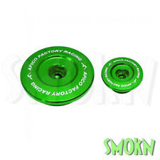 Kawasaki KXF Engine Timing Inspection Plugs KX-F 250 11-26 450 09-26 Apico Green