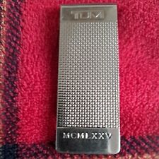 Tumi Money Clip Very Rare 1975 Extremely Hard to Find - Nassau Ballistics RARE!!