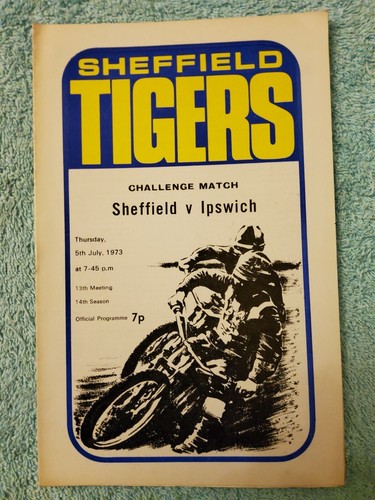 Sheffield speedway 1973 - sheffield,