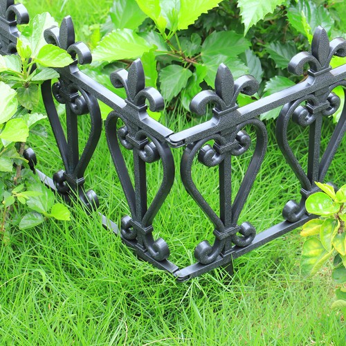 Black plastic picket - 6,