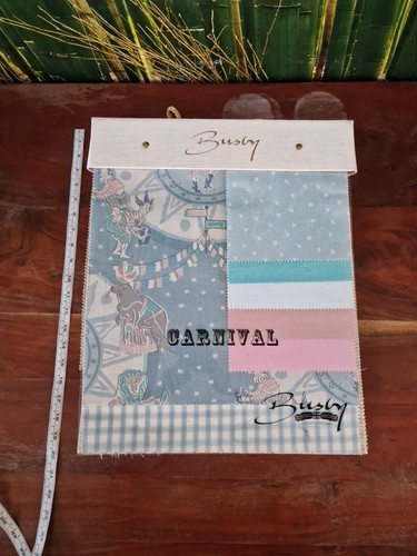 Busby fabric sample book - fabric,