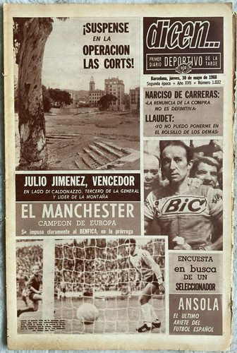 1968 european cup - 1968,