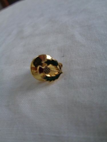 Vintage pin badge tie - pin, stud