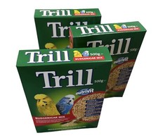 TRILL Budgie Seed 500g x 3